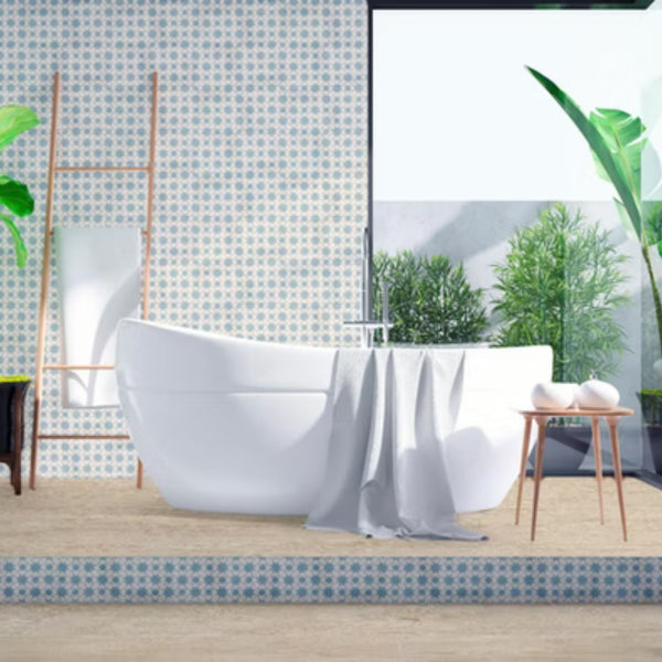 TALÈ SAVOIA ITALIA Piastrelle in gres porcellanato decorato effetto cementine vintage artigianali per pavimenti e rivestimenti d’interni