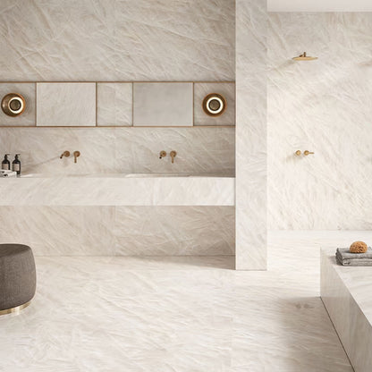 # TELE DI MARMO CRYSTAL - EMILCERAMICA pavimenti e rivestimenti parete ispirati alla profondità e alla trasparenza del cristallo naturale