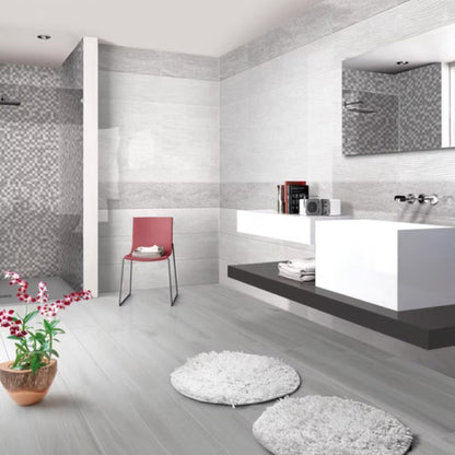 TRANI SAVOIA ITALIA gres porcellanato decorato effetto travertino nazionale per rivestimenti interni di design