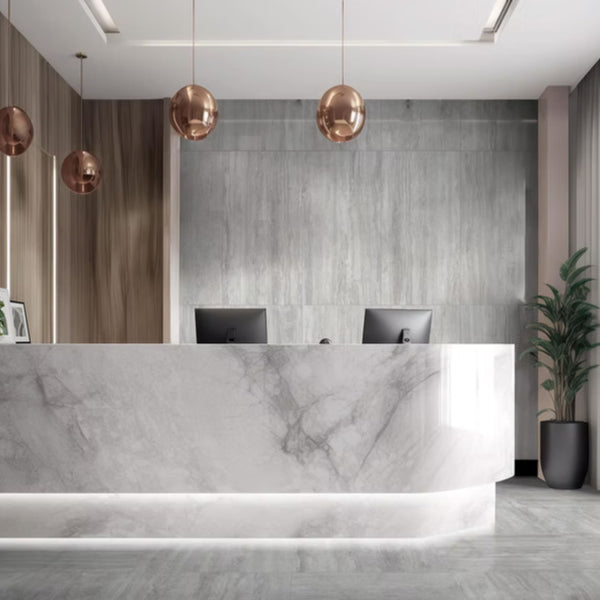 TRAVERTINE SAVOIA ITALIA Piastrelle in gres porcellanato effetto travertino contemporaneo per pavimenti e rivestimenti