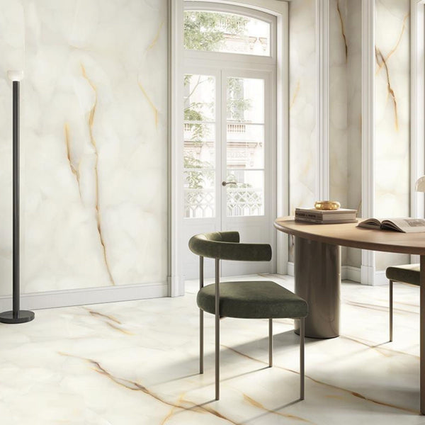 # TELE DI MARMO PURE ONYX - EMILCERAMICA ceramica preziosa lucente e senza tempo