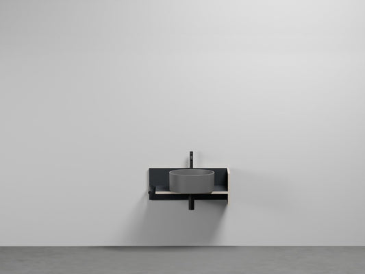# LAVABO SOSPESO con MOBILE THEO 70 - CIELO arredamento bagno Made in Italy