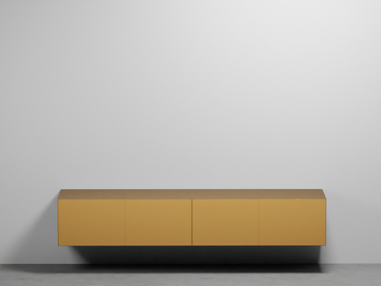 # MOBILE SOSPESO DELFO 226 CON FRONTALE CASSETTI LISCIO SENZA FORI - CIELO arredamento per bagno