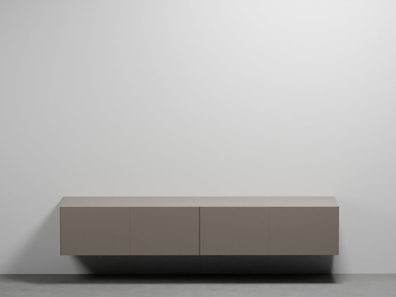 # MOBILE SOSPESO DELFO 226 CON FRONTALE CASSETTI LISCIO SENZA FORI - CIELO arredamento per bagno
