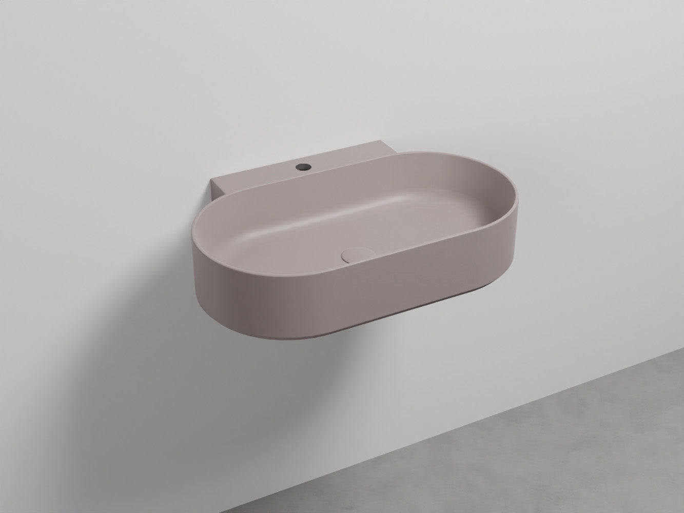 # LAVABO SOSPESO MARE OVALE MONOFORO 70 - CIELO lavandino moderno dalle linee pure ed essenziali
