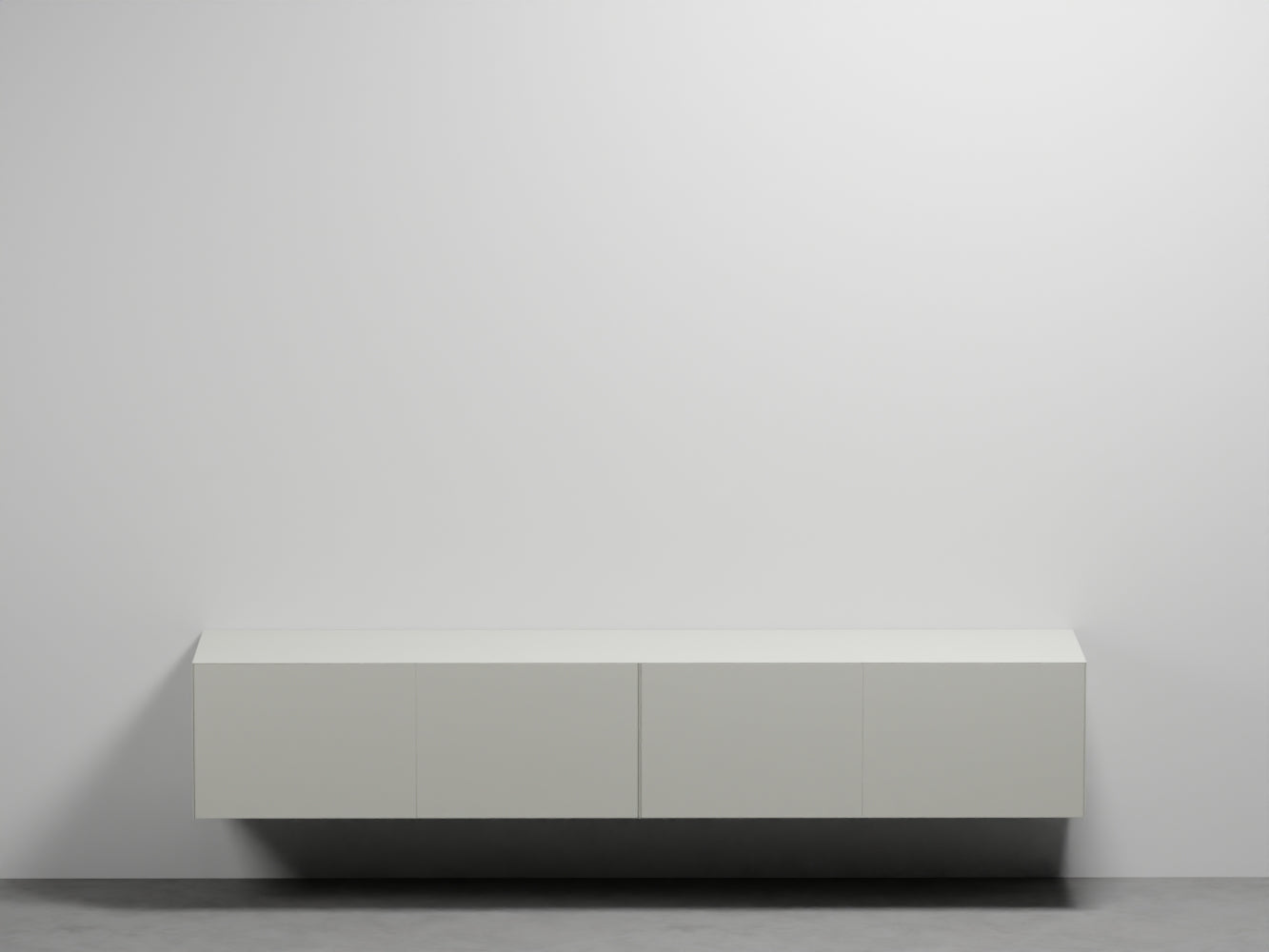 # MOBILE SOSPESO DELFO 226 CON FRONTALE CASSETTI LISCIO SENZA FORI - CIELO arredamento per bagno
