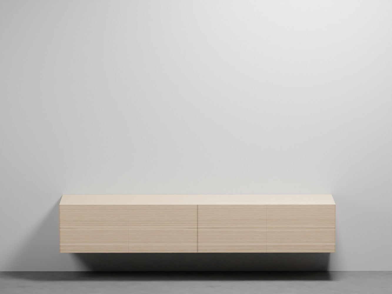 # MOBILE SOSPESO DELFO 226 CON FRONTALE CASSETTI LISCIO SENZA FORI - CIELO arredamento per bagno