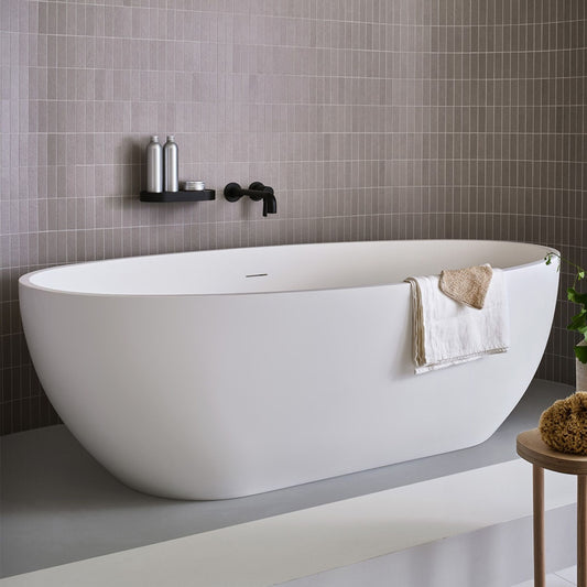 # VASCA DA BAGNO SHUI COMFORT IN SOLID SURFACE - CERAMICA CIELO perfetta per ambienti bagno moderni ed eleganti