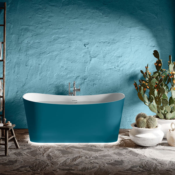 # VASCA Ship - NOVELLINI design moderno con mobile e con rubinetteria a bordo vasca