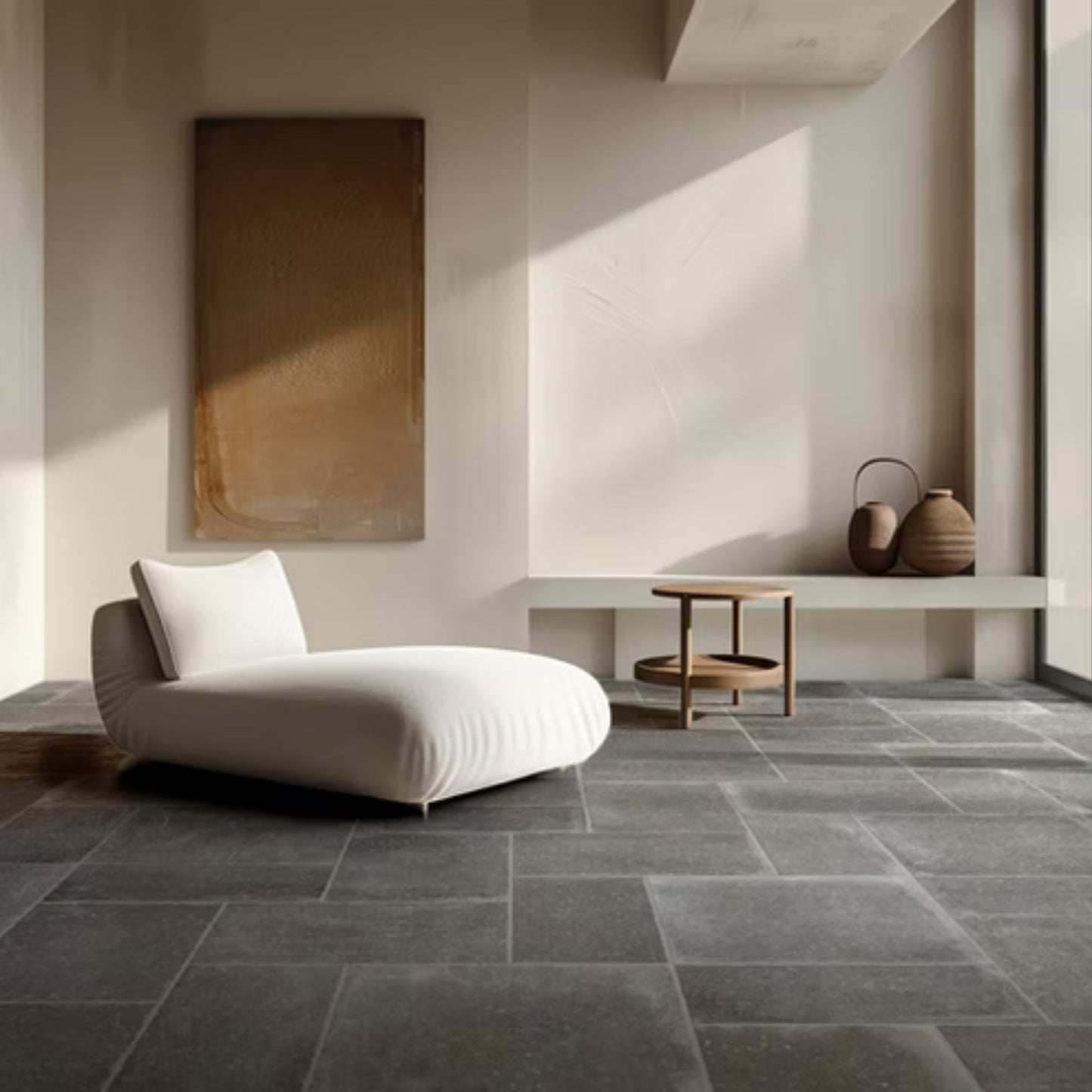 VULCANIA SAVOIA ITALIA Piastrelle in gres porcellanato effetto pietra 60×60 cm con bordo irregolare