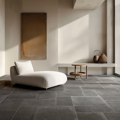 VULCANIA SAVOIA ITALIA Piastrelle in gres porcellanato effetto pietra 60×60 cm con bordo irregolare