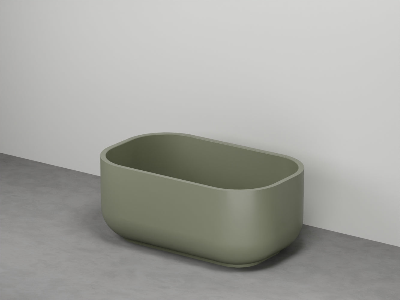 # VASCA FREESTANDING DAFNE IN SOLID SURFACE ARCADIA - CIELO vasca da bagno Made in Italy