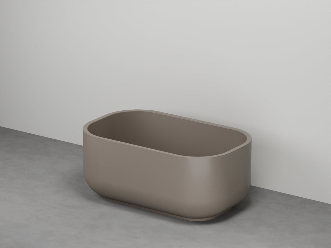# VASCA FREESTANDING DAFNE IN SOLID SURFACE ARCADIA - CIELO vasca da bagno Made in Italy