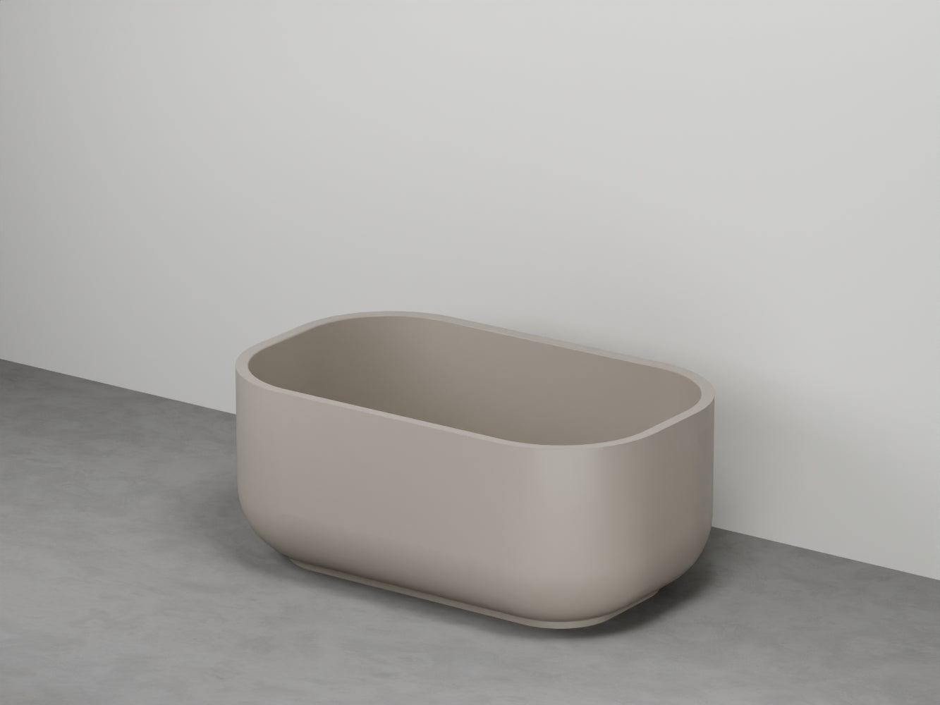 # VASCA FREESTANDING DAFNE IN SOLID SURFACE ARCADIA - CIELO vasca da bagno Made in Italy