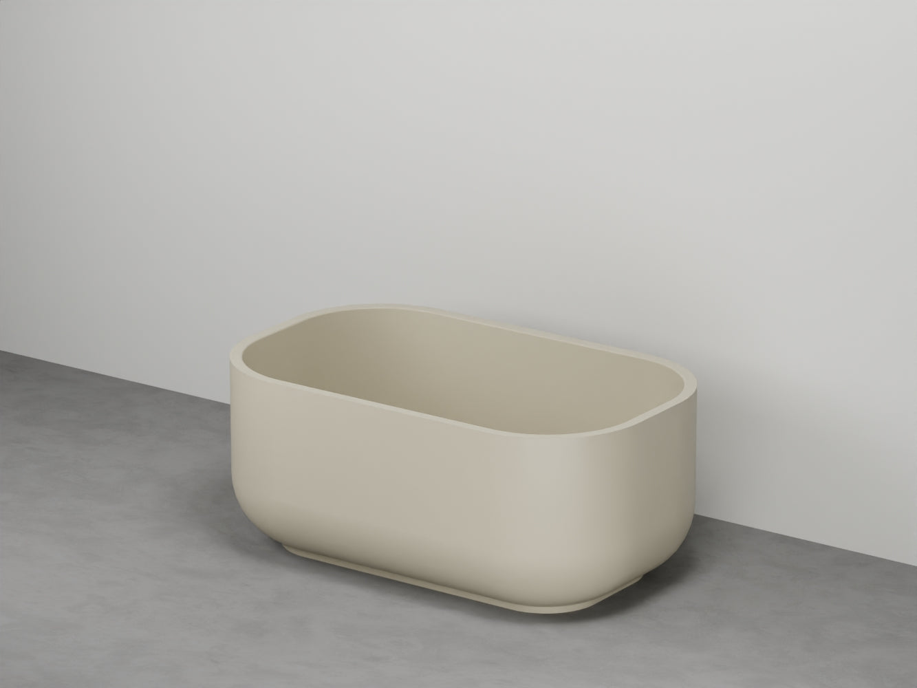# VASCA FREESTANDING DAFNE IN SOLID SURFACE ARCADIA - CIELO vasca da bagno Made in Italy