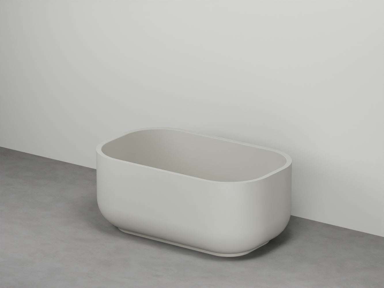 # VASCA FREESTANDING DAFNE IN SOLID SURFACE ARCADIA - CIELO vasca da bagno Made in Italy