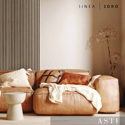 Pannelli Parete ASTI Linea IDRO WALLL. Rivestimenti Decorativi Impermeabili, leggeri, facili da installare e fonoassorbenti per ambienti interni