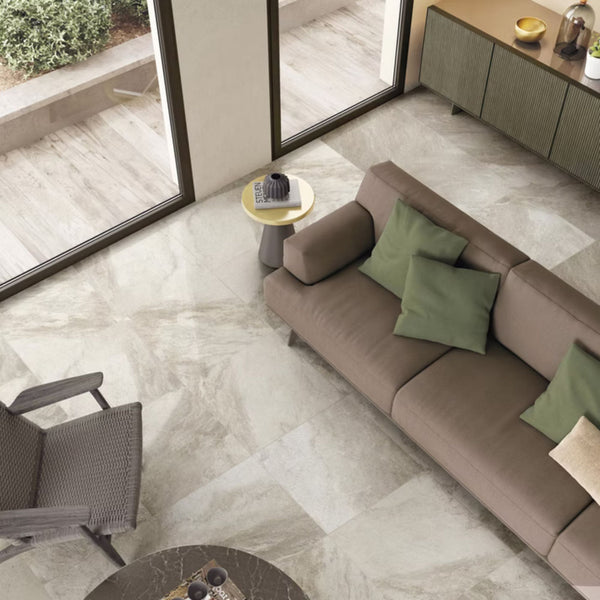 WAVES SAVOIA ITALIA Piastrelle in gres porcellanato effetto pietra dal design naturale e contemporaneo