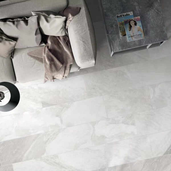 WAVES SAVOIA ITALIA Piastrelle in gres porcellanato effetto pietra dal design naturale e contemporaneo