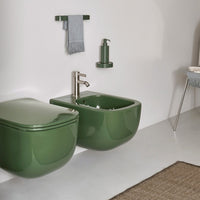 # WC SOSPESO ERA SENZA BRIDA - CIELO on scarico rimless, design moderno compatibile Combifix