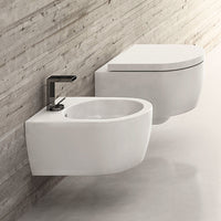 # WC SOSPESO MINI 48 SMILE - CIELO vaso dalle dimensioni compatte ideale per bagni piccoli
