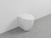 # WC A TERRA FILO MURO LE GIARE in ceramica - CIELO dal design sinuoso e le sue forme ovali continue e armoniche
