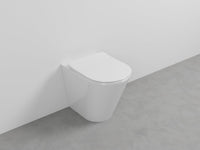 # WC A TERRA SENZA BRIDA MARE in ceramica - CIELO water vaso a terra filo parete per bagno