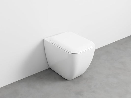 # WC A TERRA SENZA BRIDA con SCARICO TRASLATO SHUI COMFORT - CIELO water vaso per bagno