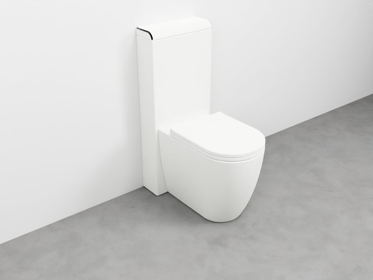 # WC MONOBLOCCO SMILE - CIELO water ad installazione a filo muro dall'estetica raffinata made in italy