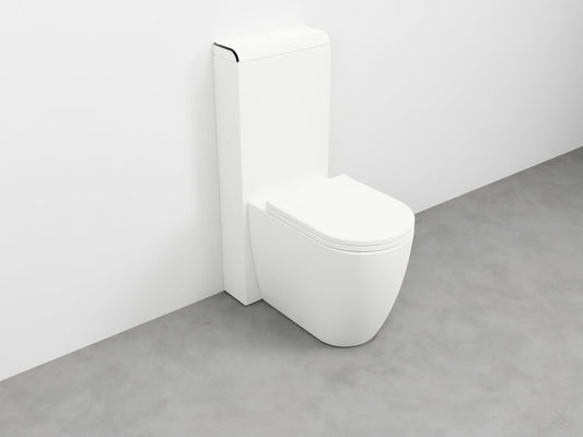 # WC MONOBLOCCO SMILE - CIELO water ad installazione a filo muro dall'estetica raffinata made in italy