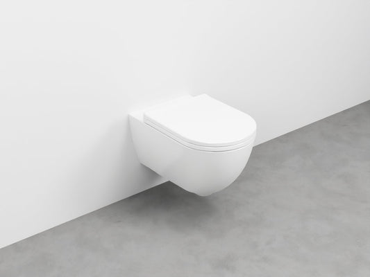 # WC SOSPESO ENJOY 53 SENZA BRIDA - CIELO vaso in ceramica con tecnologia Rimless per bagno