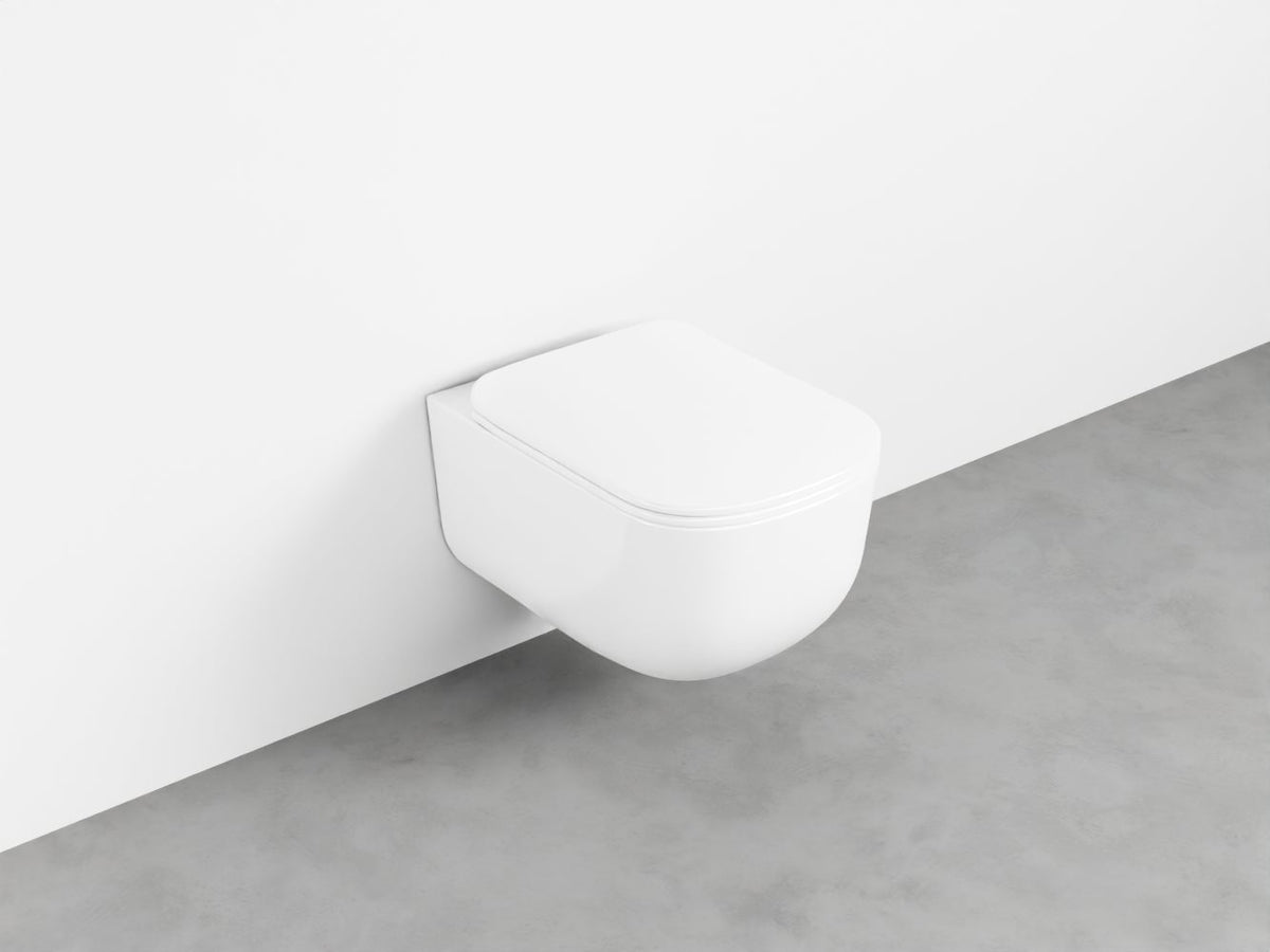 # WC SOSPESO ERA SENZA BRIDA - CIELO on scarico rimless, design moderno compatibile Combifix