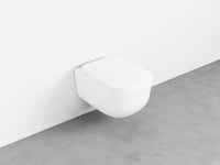 # WC SOSPESO ERA SENZA BRIDA - CIELO on scarico rimless, design moderno compatibile Combifix