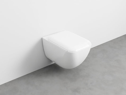 # WC SOSPESO SENZA BRIDA SHUI COMFORT - CIELO tecnologia Rimless pulizia estremamente facilitata