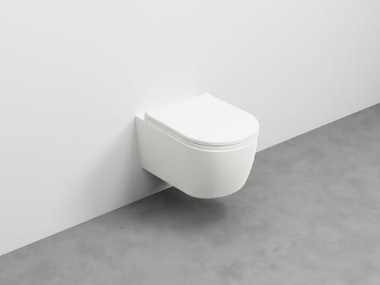 # WC SOSPESO MINI 48 SMILE - CIELO vaso dalle dimensioni compatte ideale per bagni piccoli
