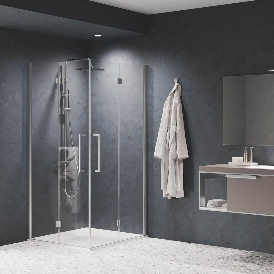 Il bagno dopo: la nuova doccia