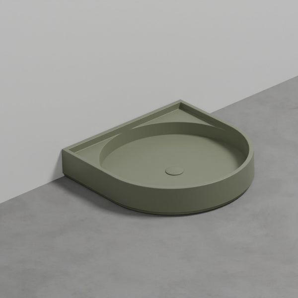 # PIATTO DOCCIA AUGUSTO 106x106 h20 cm - CERAMICA CIELO elemento d’arredo bagno raffinato e scenografico
