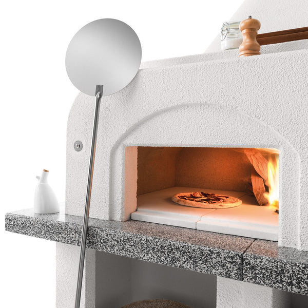 Barbecue in cemento con forno e tettoia Antille Palazzetti