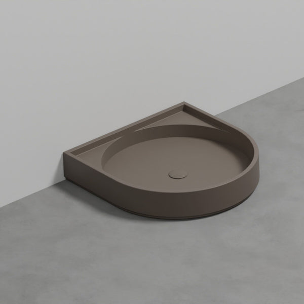 # PIATTO DOCCIA AUGUSTO 106x106 h20 cm - CERAMICA CIELO elemento d’arredo bagno raffinato e scenografico