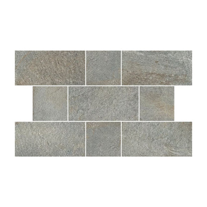 PIETRE ALPINE SAVOIA ITALIA Piastrelle in gres porcellanato effetto quarzite di montagna per pavimenti e rivestimenti interni ed esterni