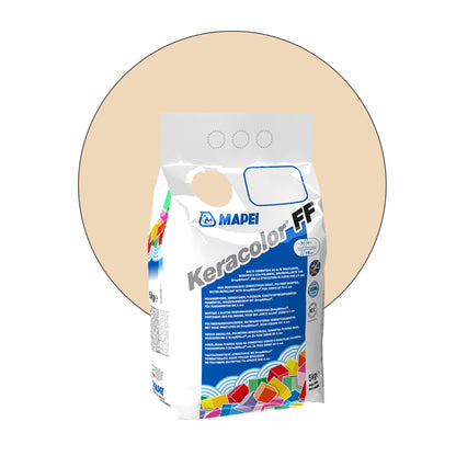 STUCCO KERACOLOR FF 5Kg - MAPEI malta cementizia per fughe resistenti all'umidità, antimuffa, idrorepellente