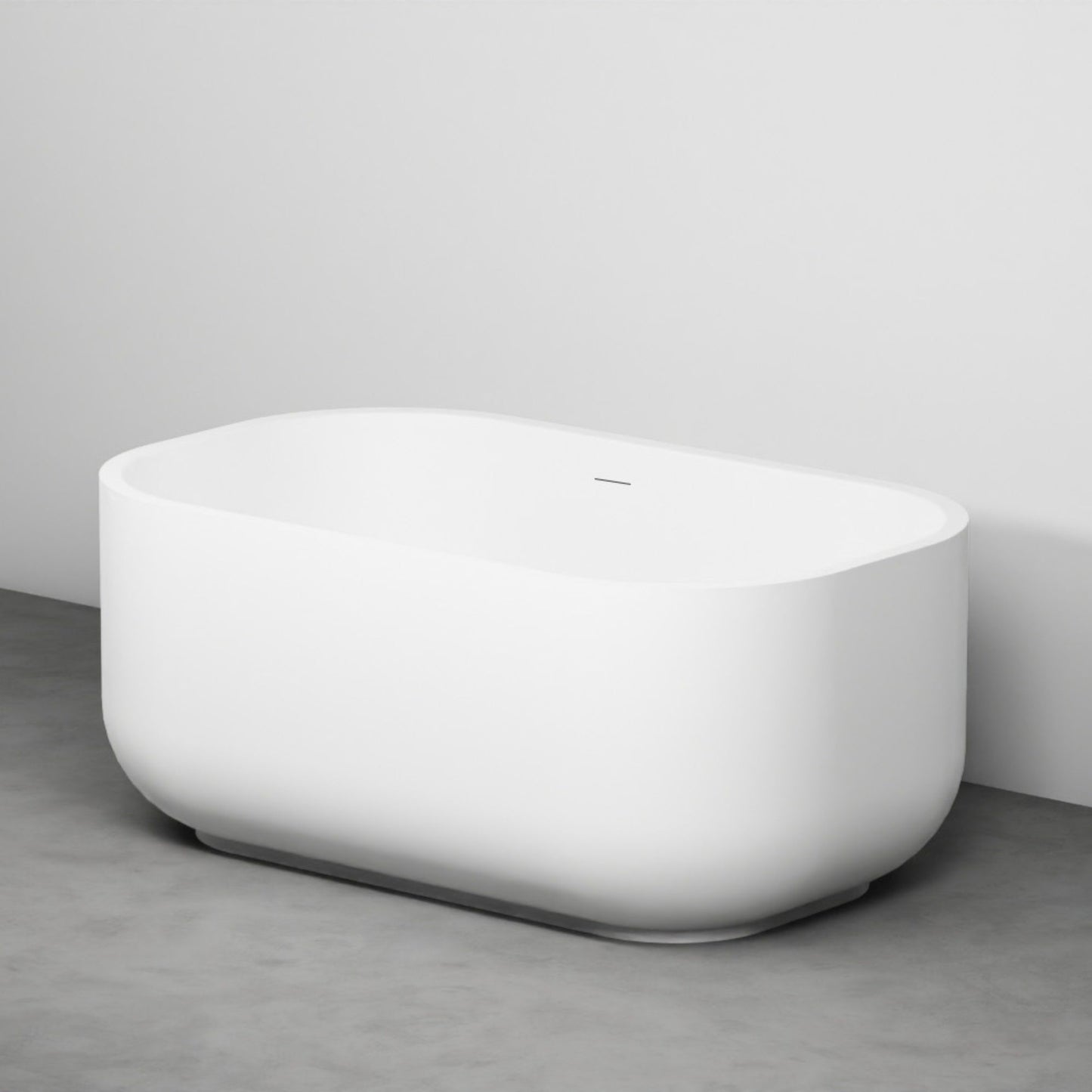 # VASCA DA BAGNO DAFNE IN SOLID SURFACE - CERAMICA CIELO design compatto e finiture opache di pregio
