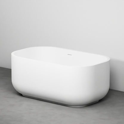 # VASCA DA BAGNO DAFNE IN SOLID SURFACE - CERAMICA CIELO design compatto e finiture opache di pregio