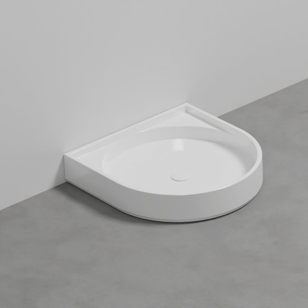 # PIATTO DOCCIA AUGUSTO 106x106 h20 cm - CERAMICA CIELO elemento d’arredo bagno raffinato e scenografico