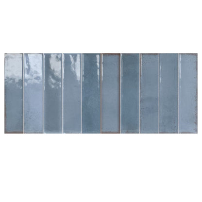 ARTISAN SAVOIA ITALIA rivestimenti in bicottura in pasta bianca effetto mattoncino e decorati per bagno e living