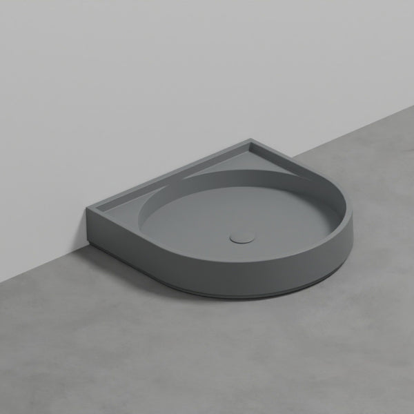 # PIATTO DOCCIA AUGUSTO 106x106 h20 cm - CERAMICA CIELO elemento d’arredo bagno raffinato e scenografico