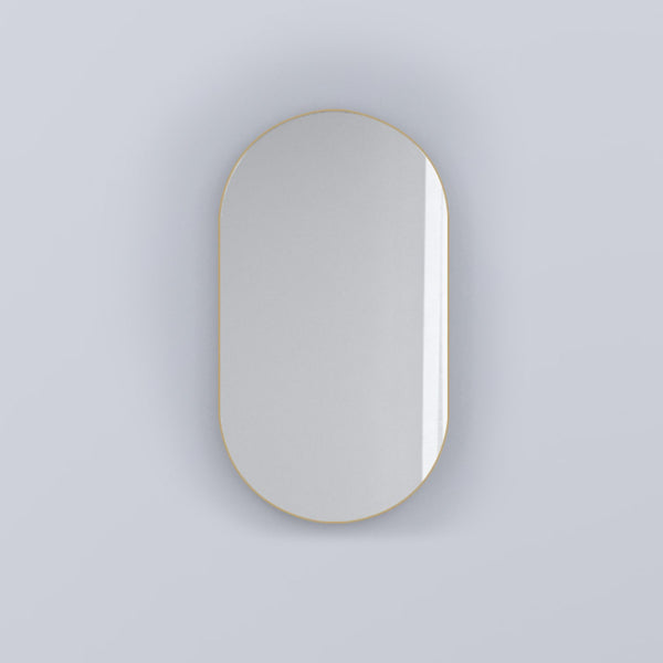 # SPECCHIO BAGNO OVALE OVAL con cornice laccata - CERAMICA CIELO Ideale come elemento singolo sopra il lavabo o in coppia per soluzioni doppie