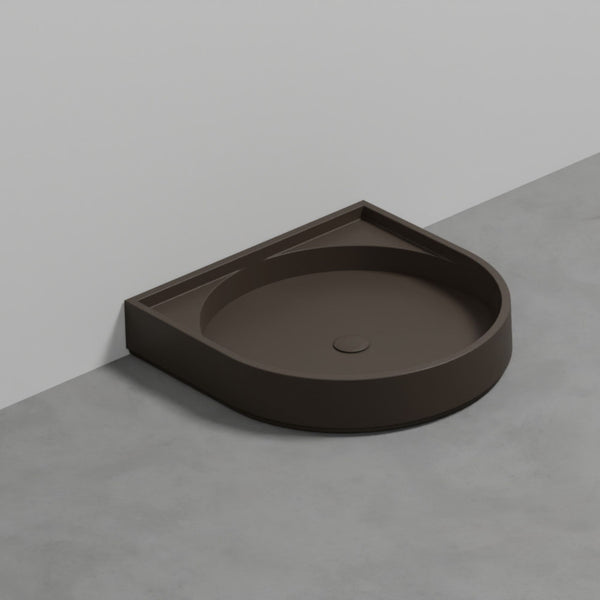 # PIATTO DOCCIA AUGUSTO 106x106 h20 cm - CERAMICA CIELO elemento d’arredo bagno raffinato e scenografico