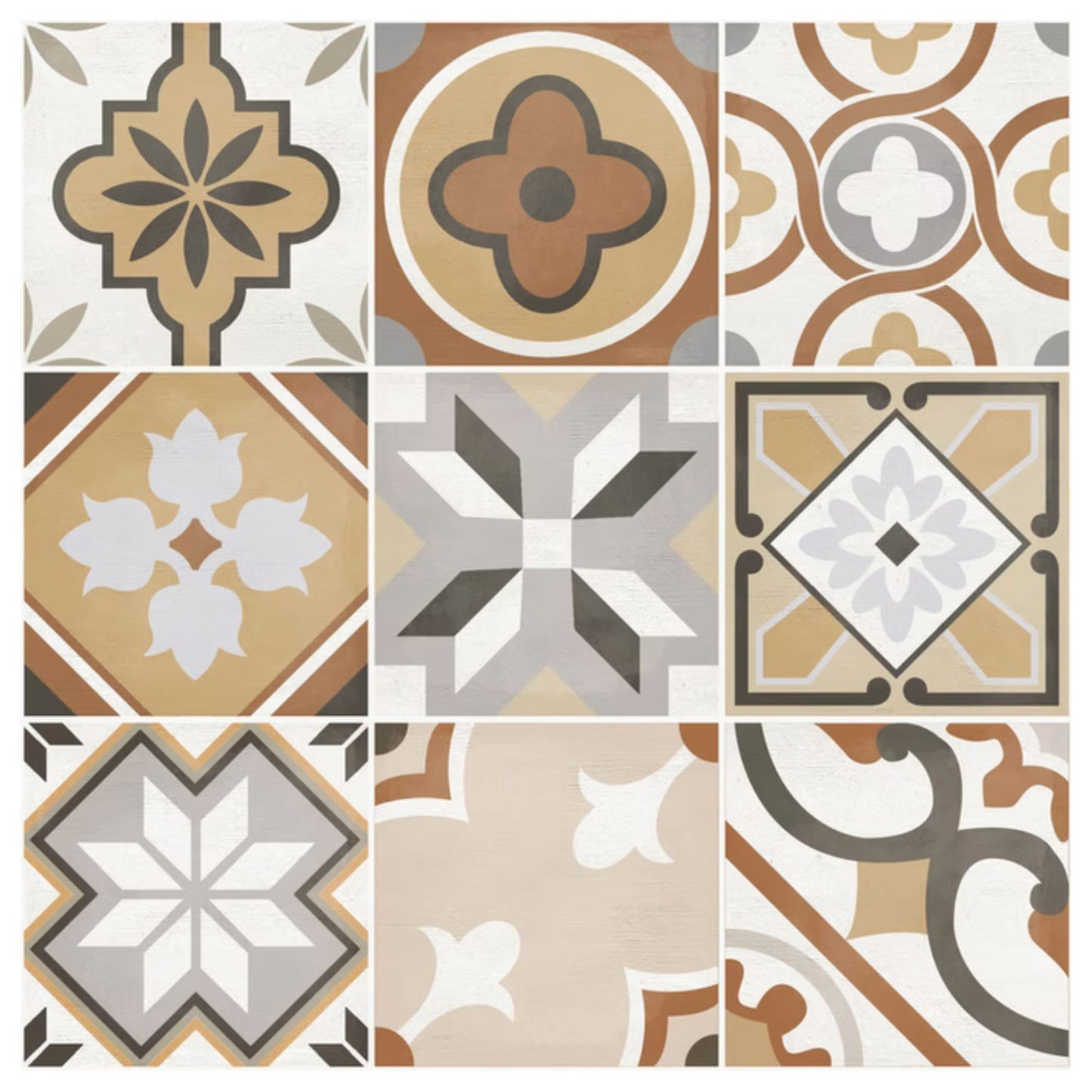 ANTHOLOGY SAVOIA ITALIA rivestimenti in bicottura in pasta bianca effetto cemento decorato per pareti bagno e living