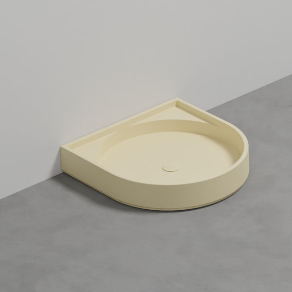 # PIATTO DOCCIA AUGUSTO 106x106 h20 cm - CERAMICA CIELO elemento d’arredo bagno raffinato e scenografico